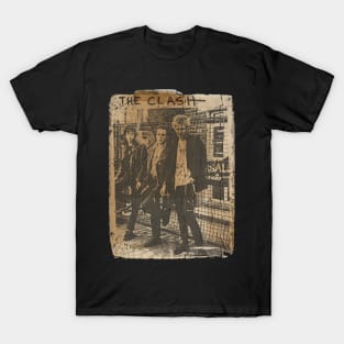 The Clash Photo Vintage 1976 // Original Fan Design Artwork T-Shirt